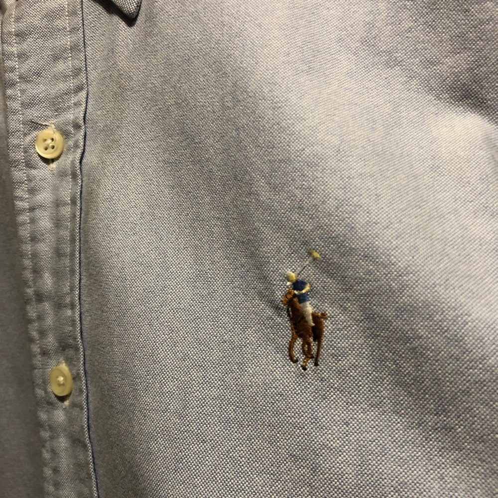 Size medium long sleeve Denim Polo Ralph Lauren button down